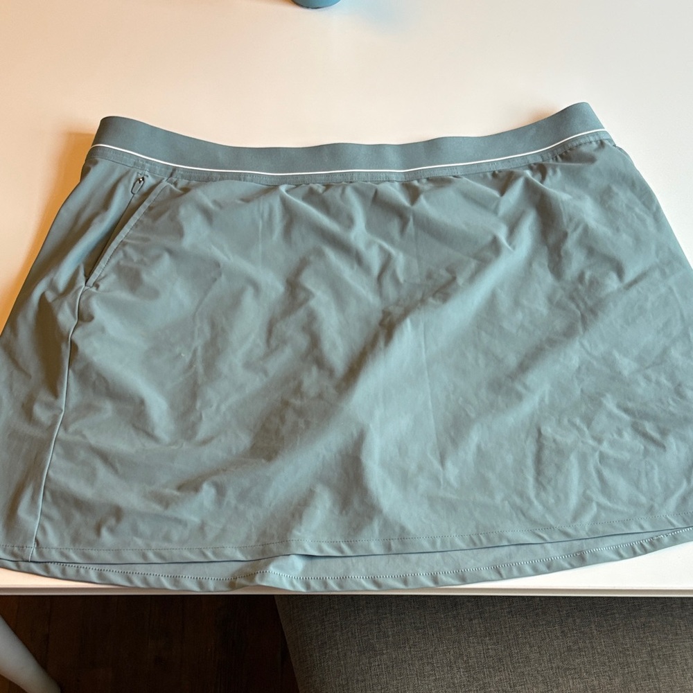 Soybu Sage Green Mini Skort
